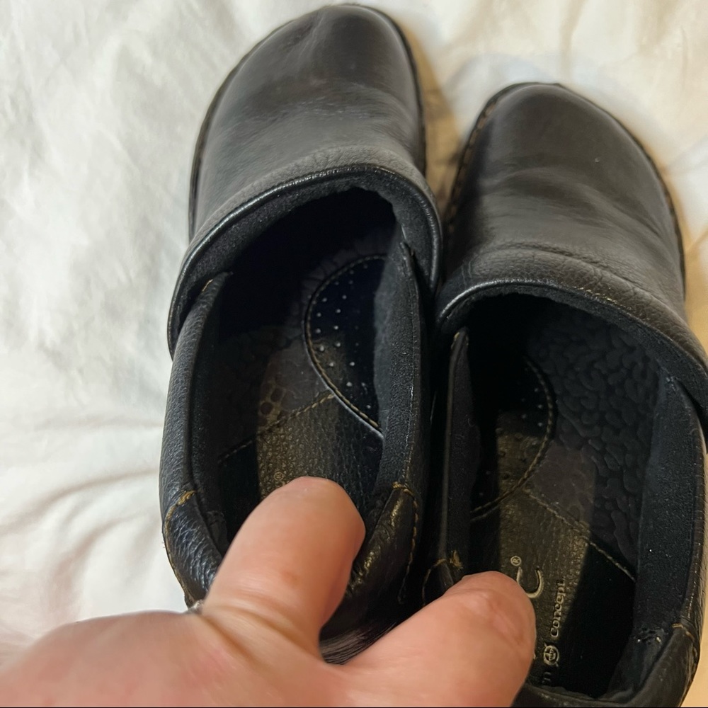 COPY - Hold - BOC Toby II Clog size 8 Black Leather - Picture 9 of 14